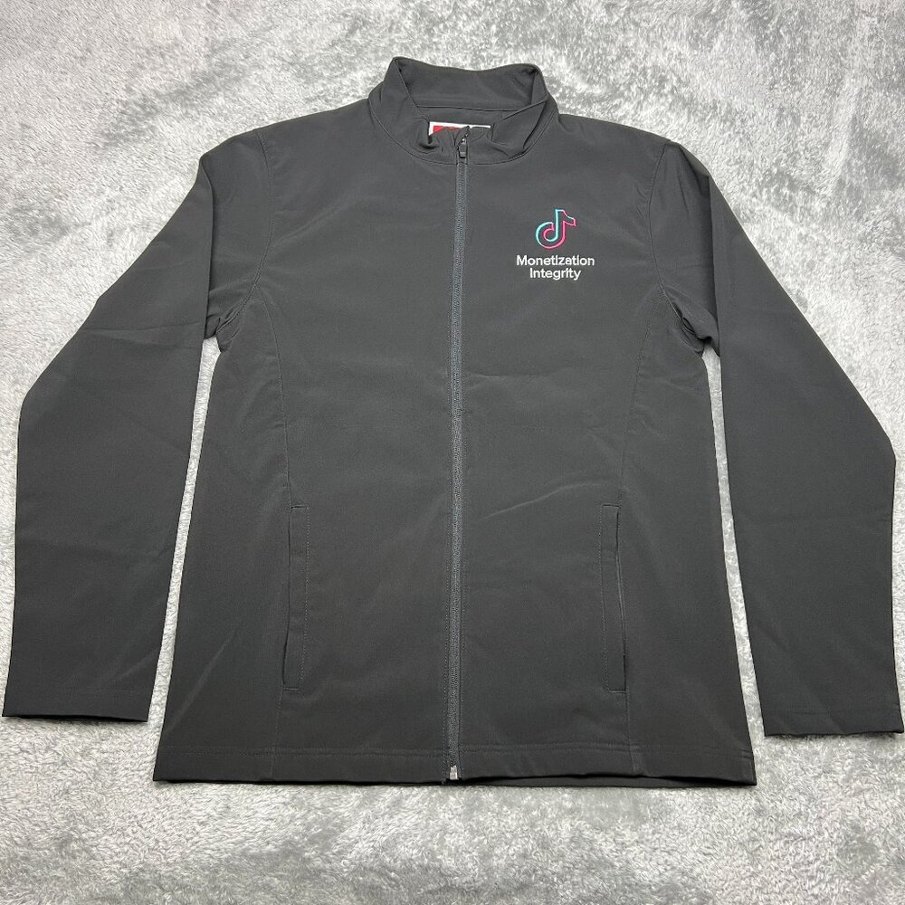 Tik Tok Jacket Mens Medium Black Social Media Influencer Creator